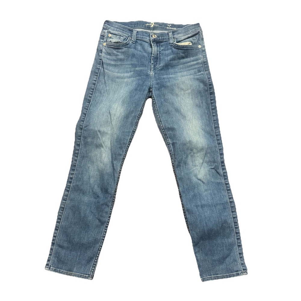 7 For All Mankind Roxanne Jeans Women's Size:27 Straight Leg